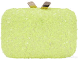 Margo Sequin Clutch Citron