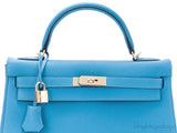 Kelly 32 Blue Turquoise Togo GHW