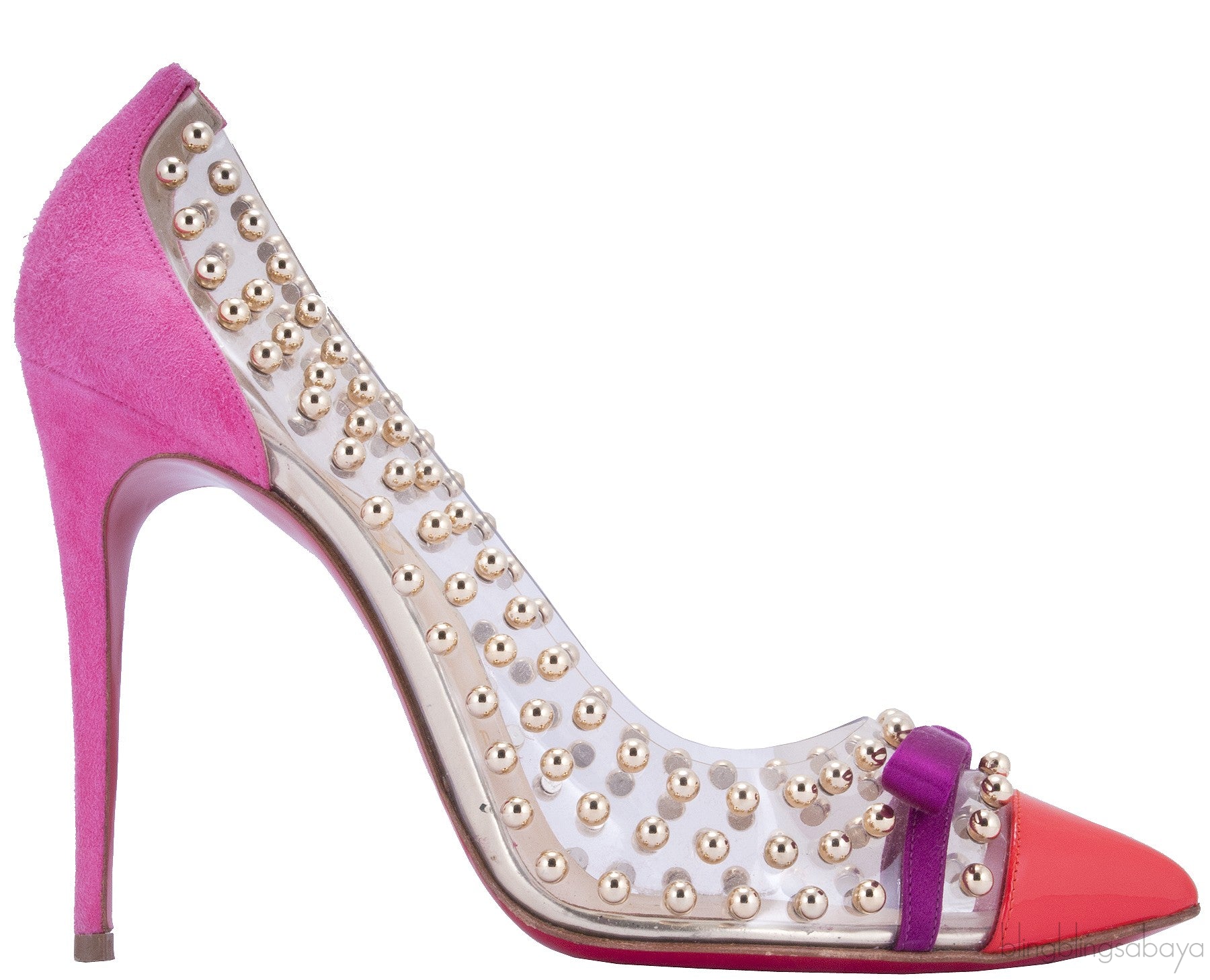 Bille Et Boule 100 Studded PVC Pump