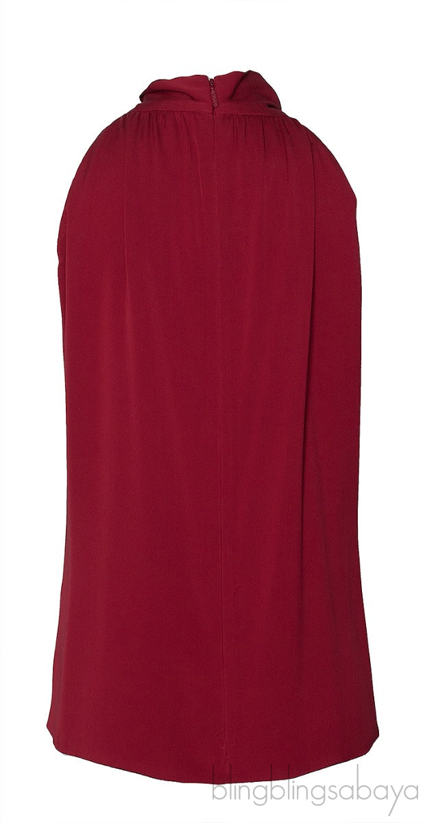 Sleeveless Halter Neck Top