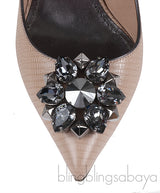 Dolce & Gabbana Kate Iguana Crystal Embellished Pump