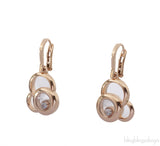 Happy Dream Gold Diamond Earrings