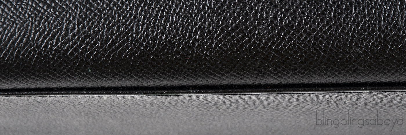 Kelly 32 Black Sellier Epsom PHW