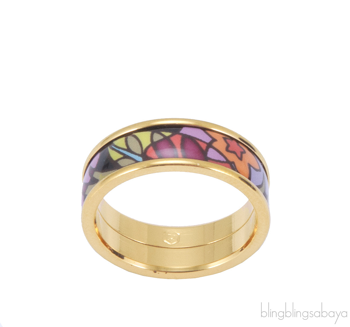Paradise Sunlight Printed Ring