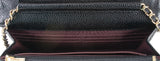 Black Quilted Caviar WOC Wallet on Chain