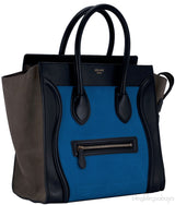 Mini Luggage Tricolor Blue