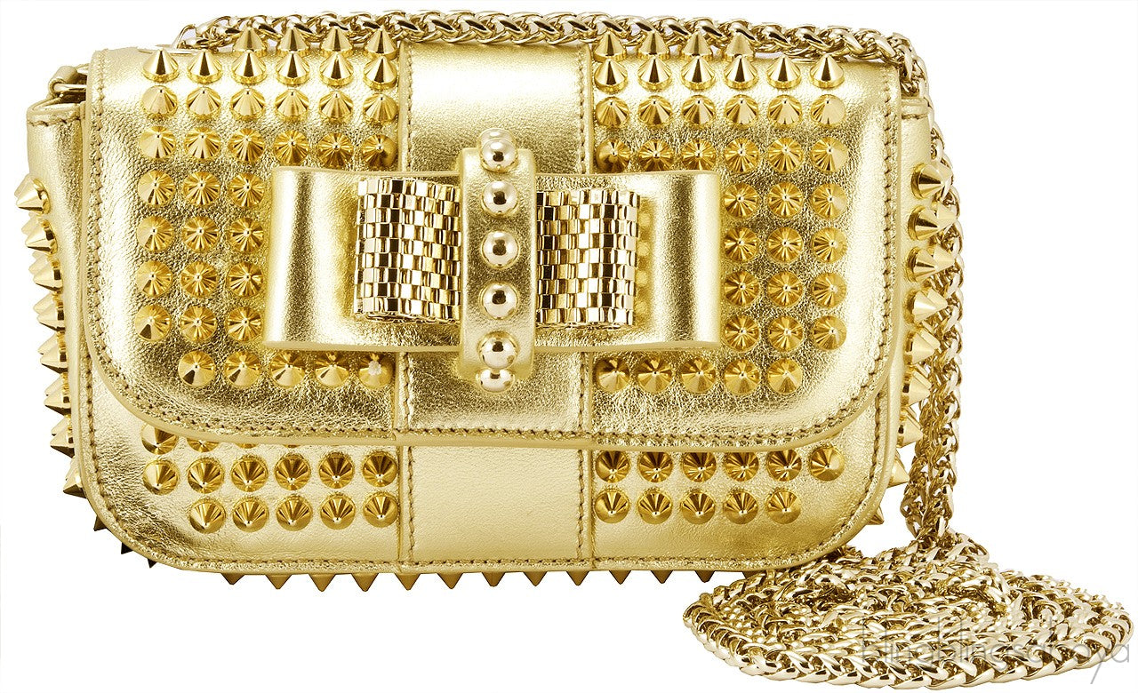Sweet Charity Gold Studs Mini Bag