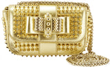 Sweet Charity Gold Studs Mini Bag