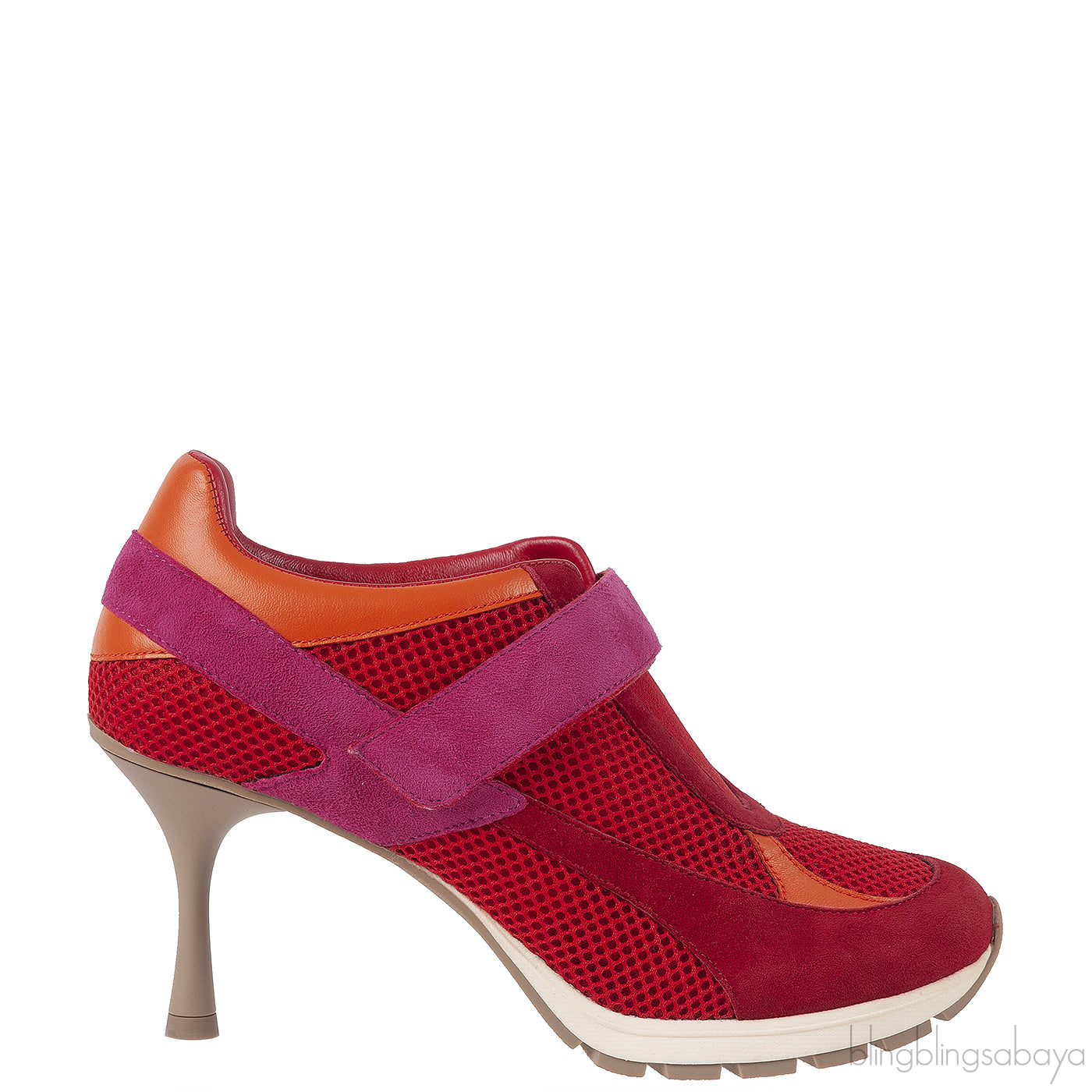 Sneex The Tepper Hy-heel Sneaker Red