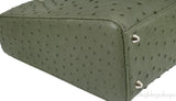 Lady Dior Olive Green Ostrich