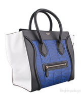 Mini Luggage Tri-color Python