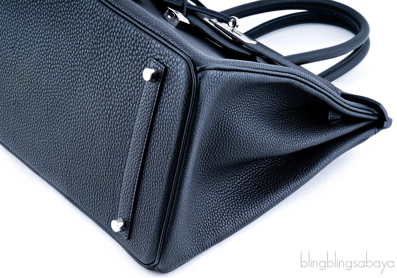 Birkin 35 Black Togo