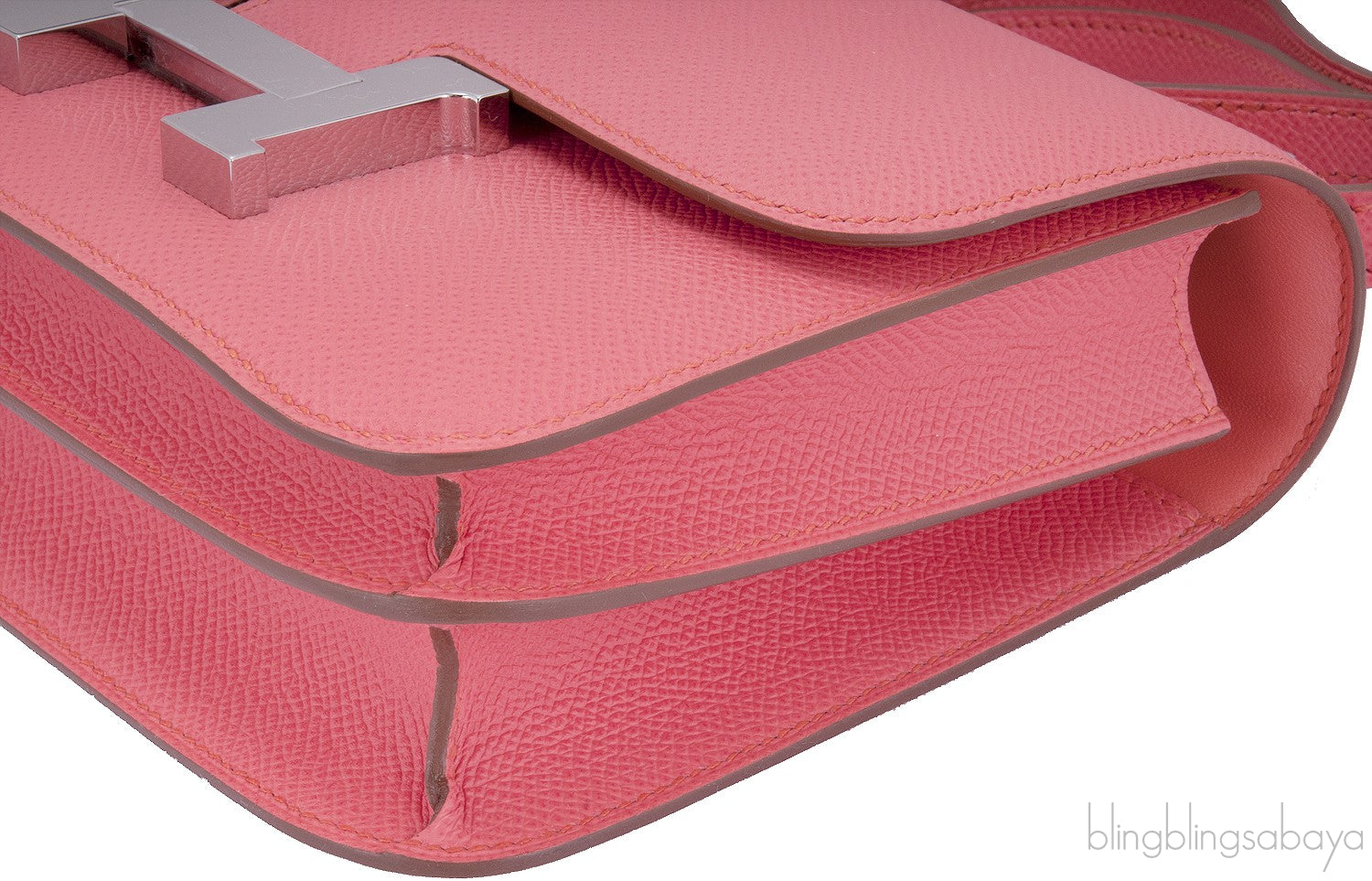 Constance Mini Flamingo Epsom PHW
