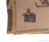 Monogram Wool Throw Blanket