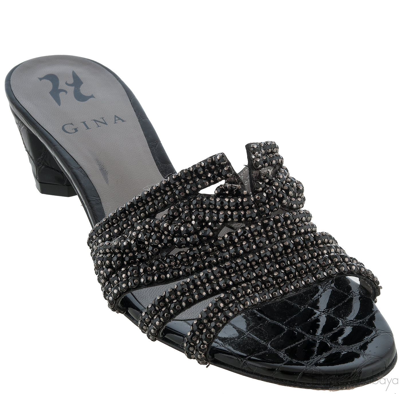 Galaxy Croc Embossed Sandals