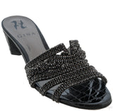 Galaxy Croc Embossed Sandals