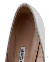 Grey Hangisi Satin Heels