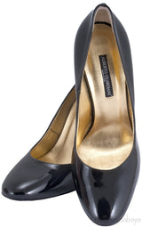 Black Patent Lipstick Heels
