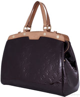 Brea MM Monogram Vernis Amarante