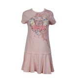 Kenzo Kids Pink Elephant Printed Dress