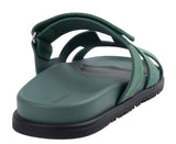 Hermes Chypre Vert Suede Goatskin Sandals 39