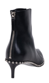 Alexander Wang Black Eri Studded Booties