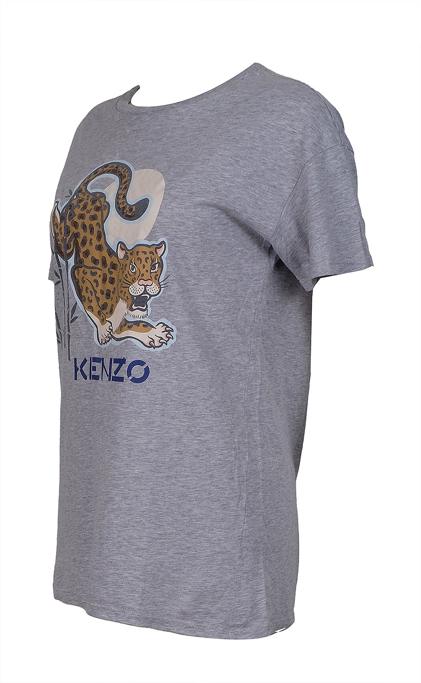 Kenzo Kids Grey Tiger Print Shirt