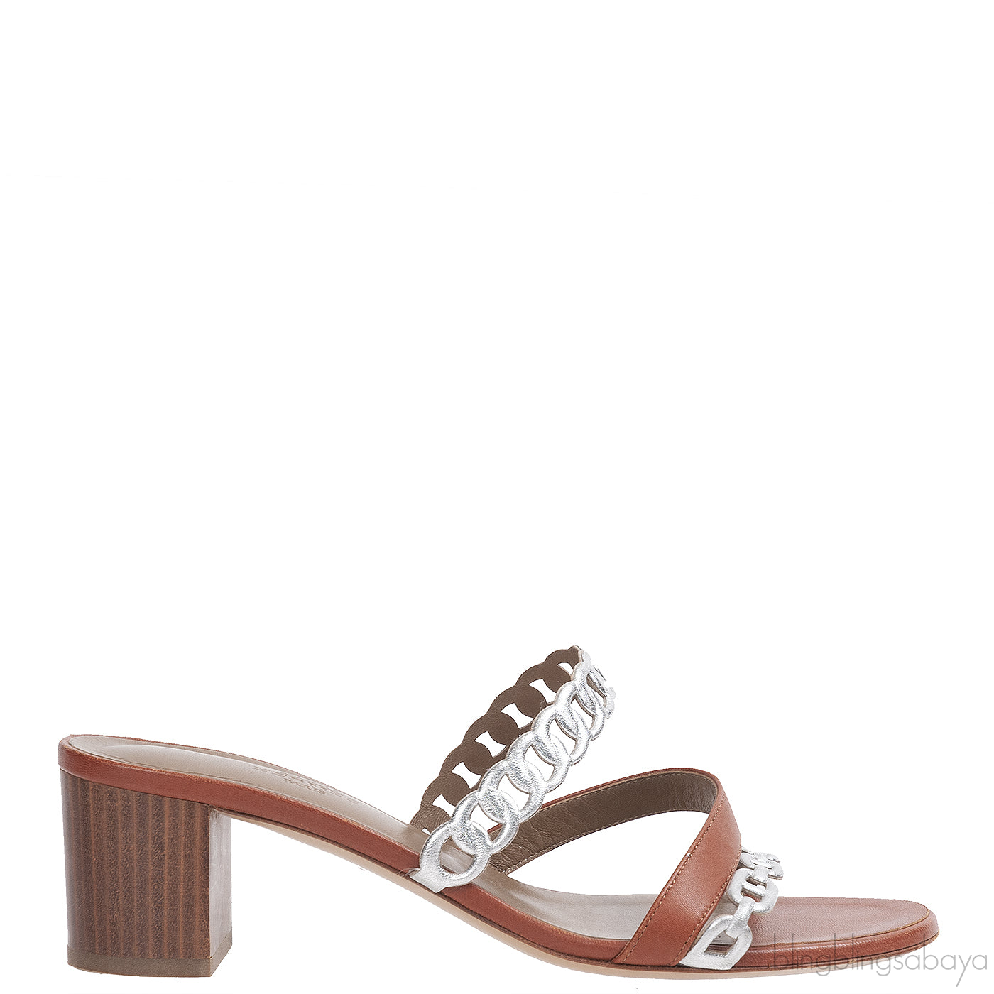 Hermes Brown Ajaccio Sandals