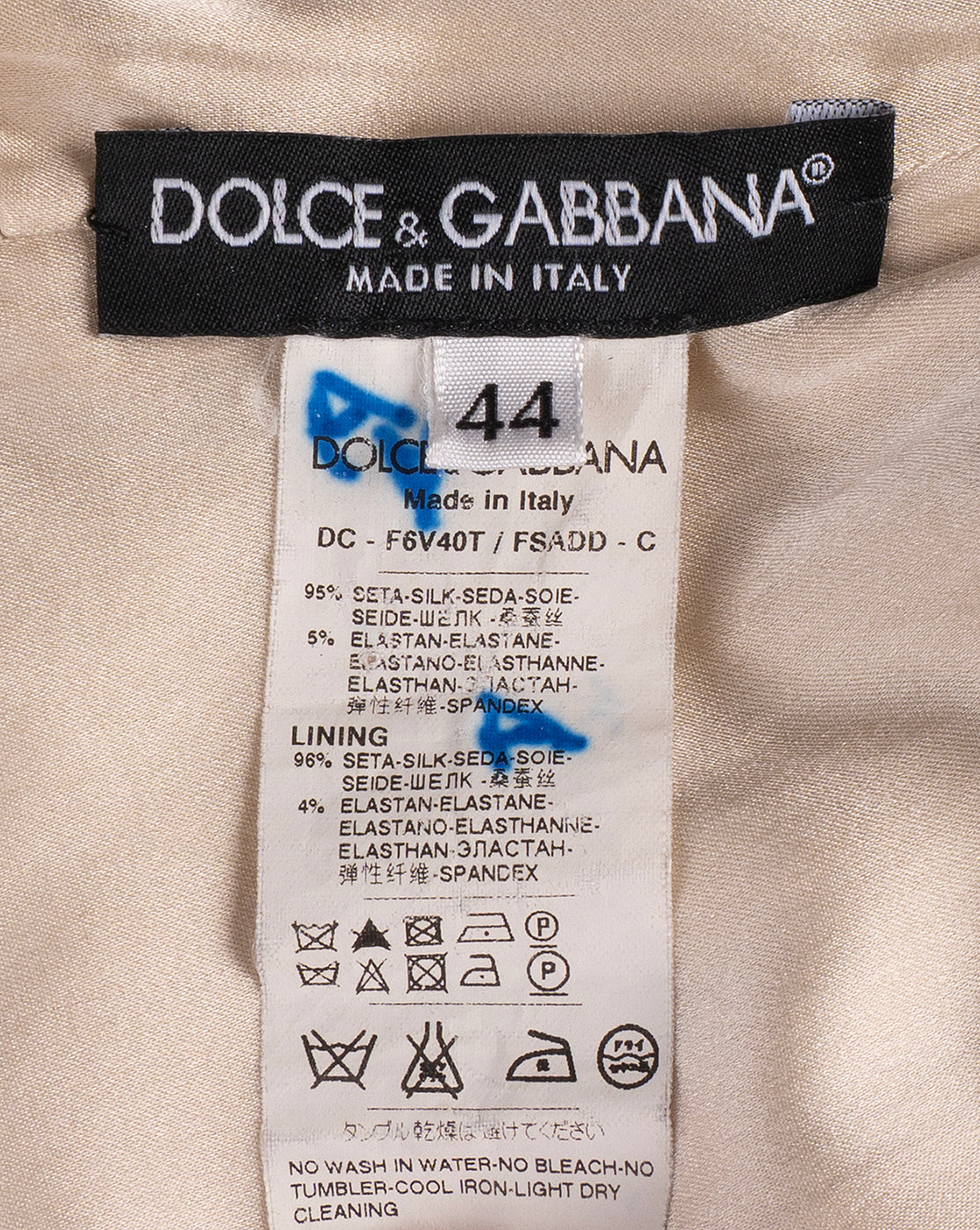 Dolce & Gabbana Leopard-Print Sleeveless Dress with Built-In Scarf L