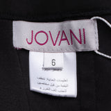 Jovani 04222 Black Scuba Gown S