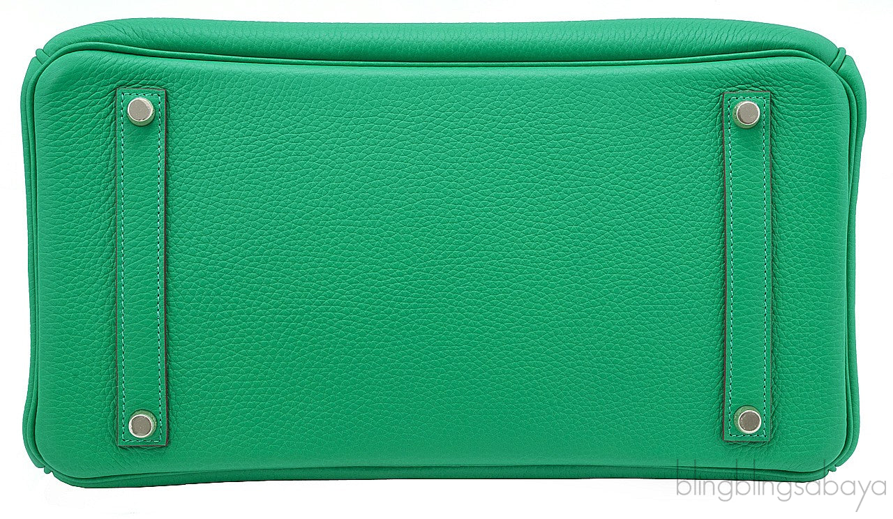Birkin 35 Menthe Green Togo