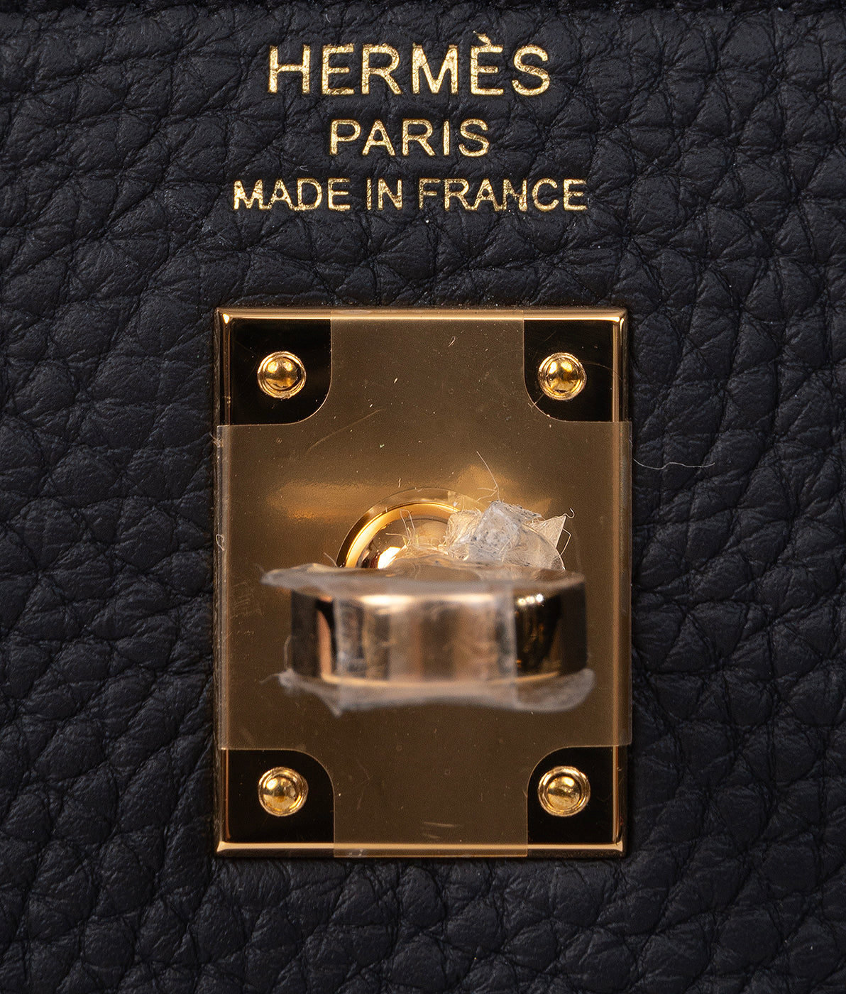 Hermes Kelly 25 Retourne Black GHW