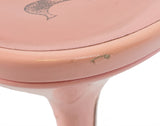 Gina Blush Pink Crystal 55 Square Toe Sandals 36.5