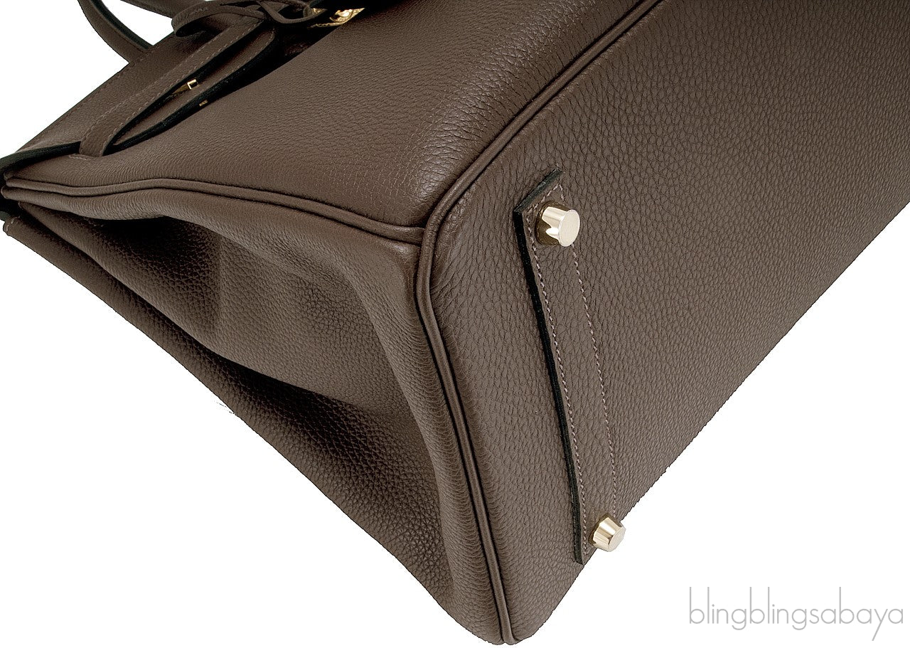 Birkin 35 Cacao Togo GHW