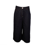 Valentino Dark Blue Wide Leg Trouser