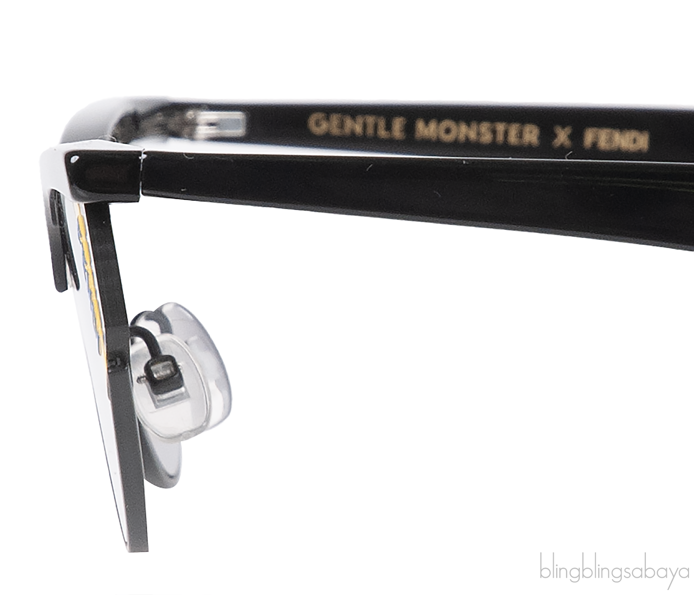 x Gentle Monster Fendi No. 1 FF0369/s Black Sunglasses