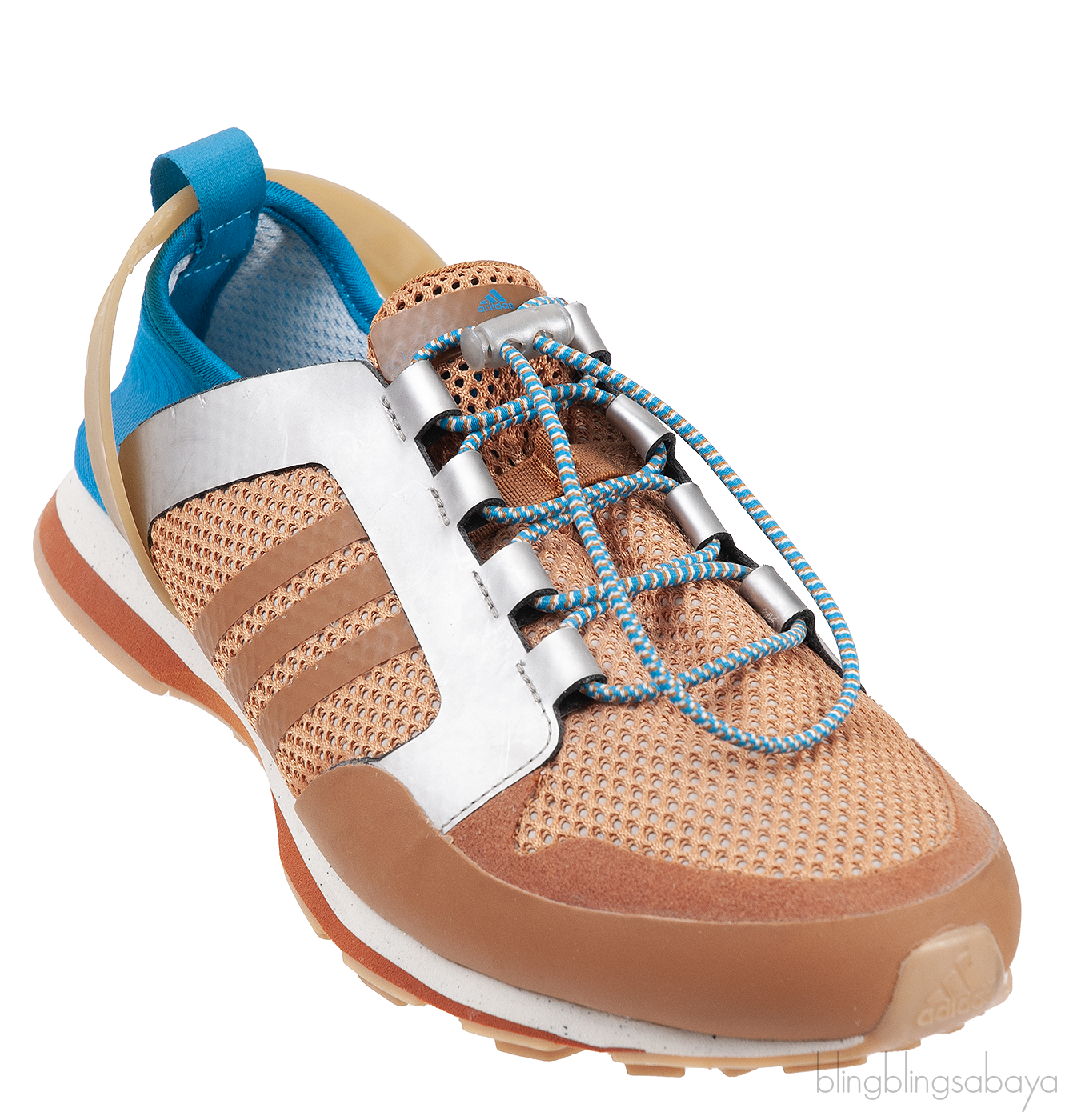 Stella Mccartney x Adidas Brown Printed Sneakers