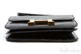 Constance Vintage Black Croco