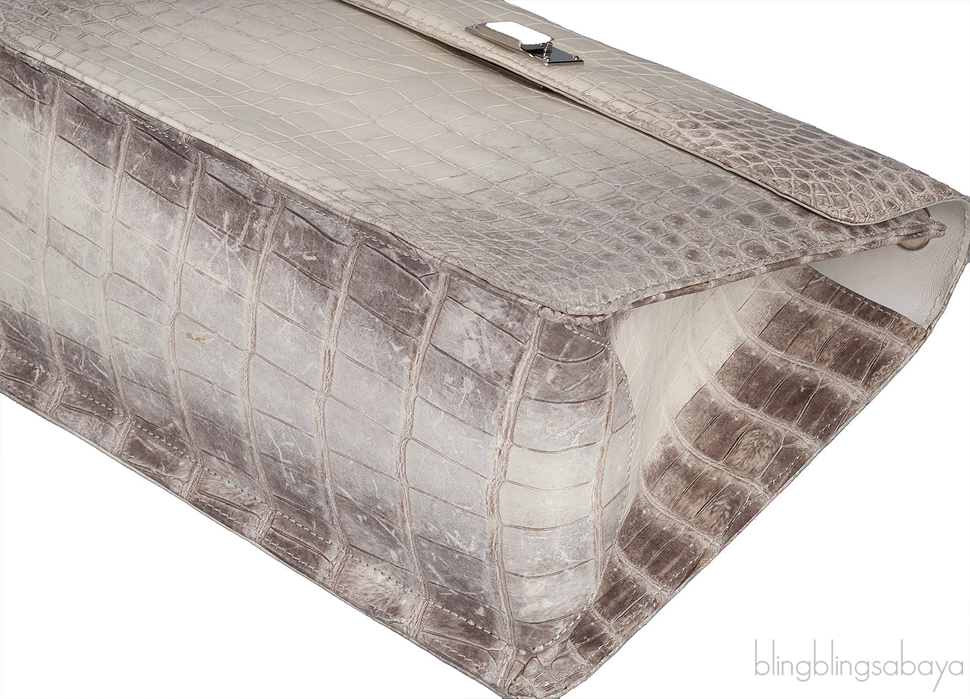 Cornelia Lunch Box Himalayan Crocodile Bag