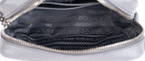 Prada Saffiano Grey Mini Camera Crossbody Bag