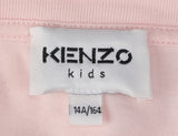 Kenzo Kids Pink Elephant Printed Dress
