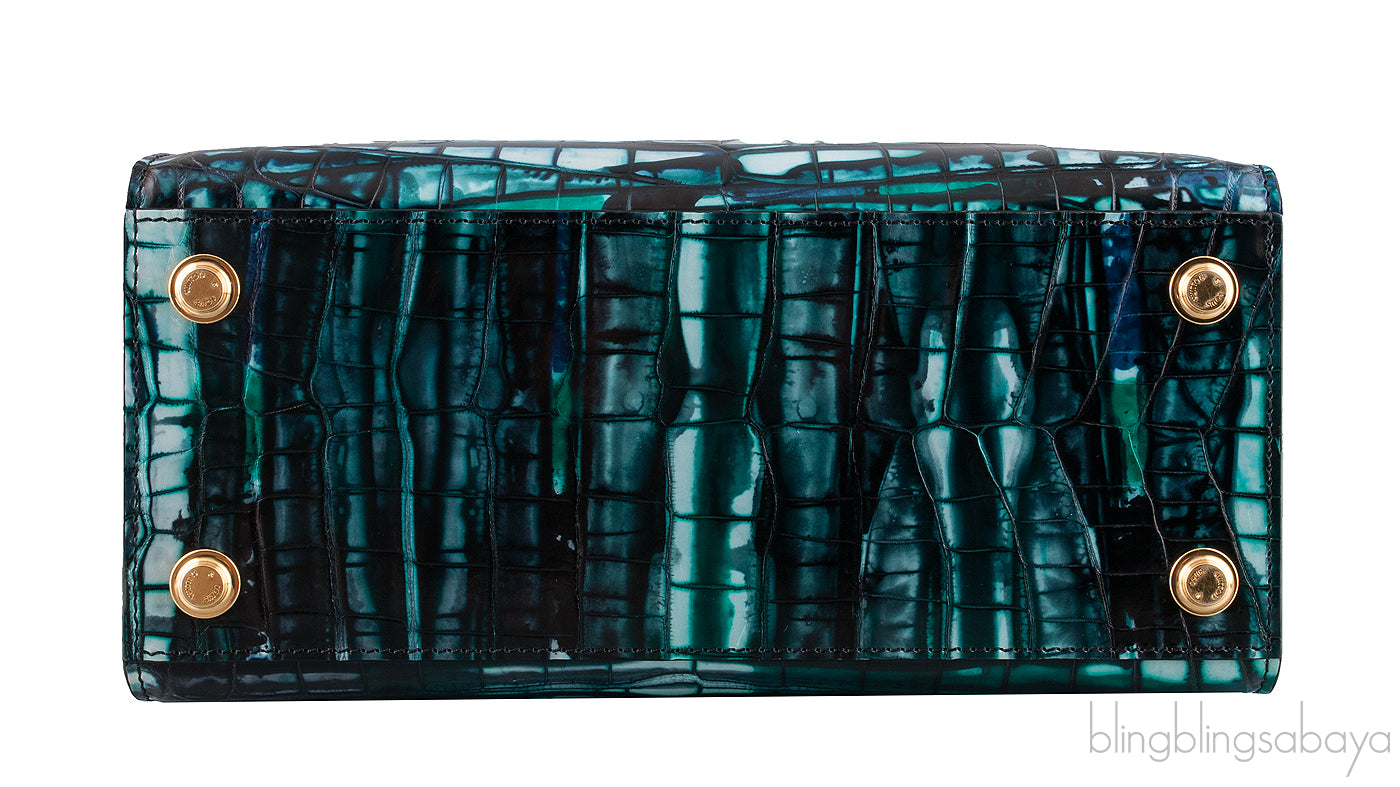 City Steamer Crocodile Bag PM