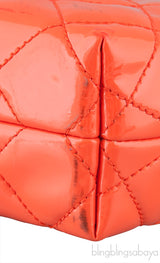 Coco Shine Accordion Patent Mini Bag