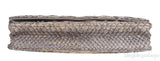 WOC Gold Silver Quilted Python Bag