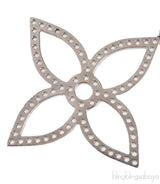 Monogram Bi-color Metal Charm