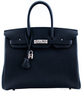 Birkin 35 Black Togo