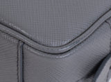 Prada Saffiano Grey Mini Camera Crossbody Bag