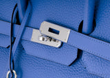 Birkin 35 Blue Paradise Taurillon Clem.