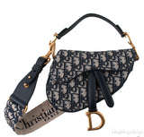 Oblique Saddle Mini Bag & Strap