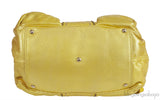 Versace Yellow Python Frame Shoulder Bag
